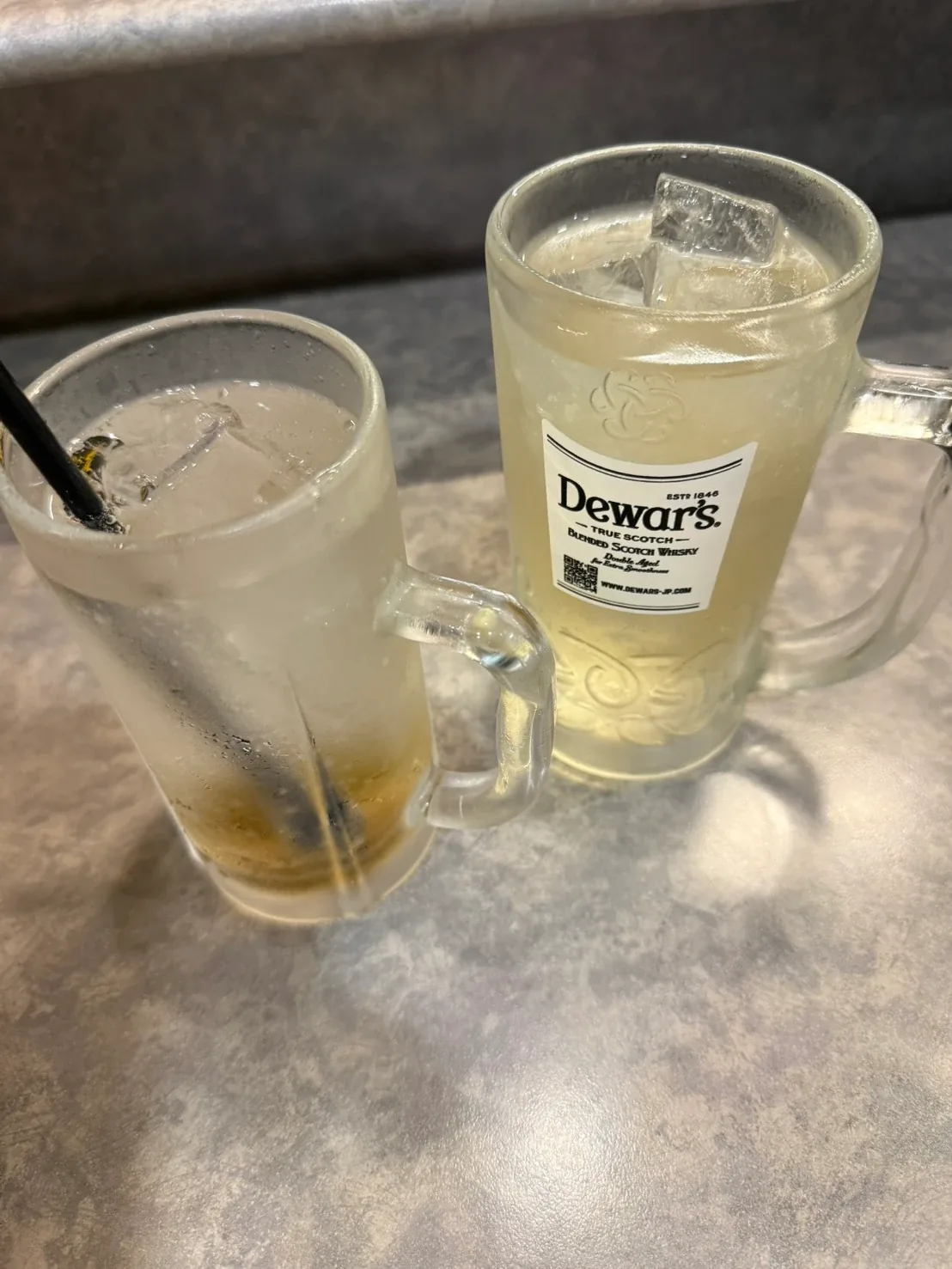 ハイボールなどのドリンク